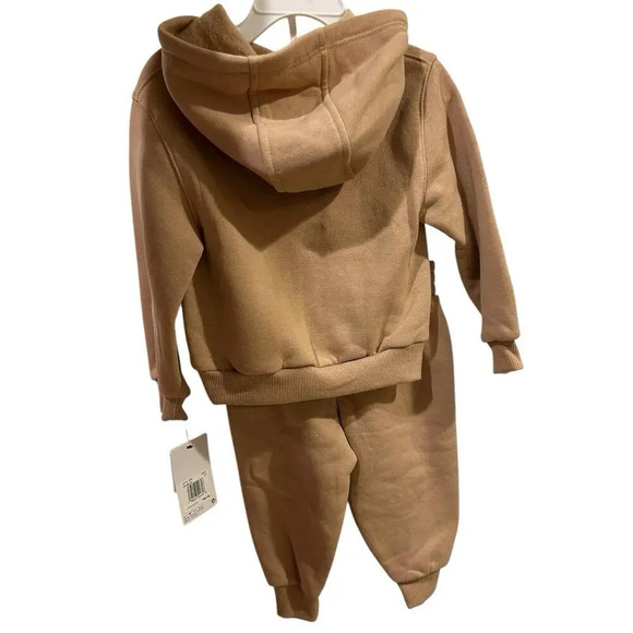 Nike Boys 2pc Set Sweatshirt & Sweatpants Hemp Logo Pullover & Jogger Toddler 2T - Picture 6 of 6